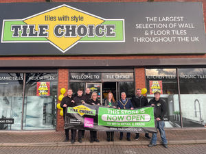 Supporting image for story: Mayor declares Walsall tiles store reopen as five jobs saved