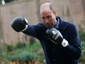 Supporting image for story: Prince of Wales shadow boxes with young people experiencing homelessness