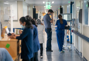 File photo dated 18/01/23 of a general view of staff on a NHS hospital ward
Copyright holder:
Jeff Moore/PA Wire
Copyright notice:
© 2025 PA Media, All Rights Reserved
Usage terms:
FILE PHOTO
Picture by:
Jeff Moore