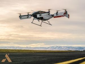 Supporting image for story: Watch Airbus’ flying taxi take off for the first time