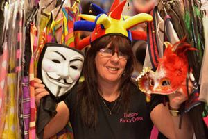 Lynn Strzyzewski at Buttons Fancy Dress, Wolverhampton