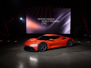 Supporting image for story: Genesis reveals Magma GT Concept supercar