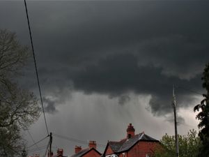 Supporting image for story: Sudden stormclouds give Shropshire a drenching