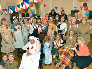 Supporting image for story: Codsall care home waltz their way back to 1940s