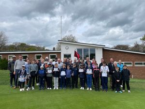 Youngsters teed it up at Stone Golf Club as part of the Faldo Futures series.