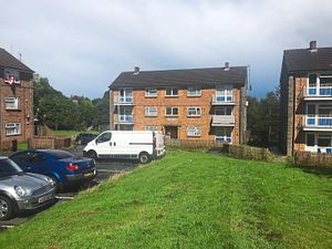 The three-storey apartment block in the Black Country where Herba was living and which was raided by police officers