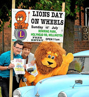 Telford Lions organised a host of community events over the years, including an annual Lions Day on Wheels