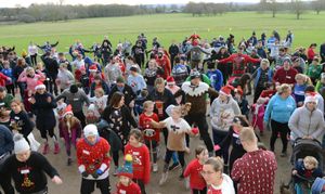 The Jog Off Your Jumper run at Attingham Park 