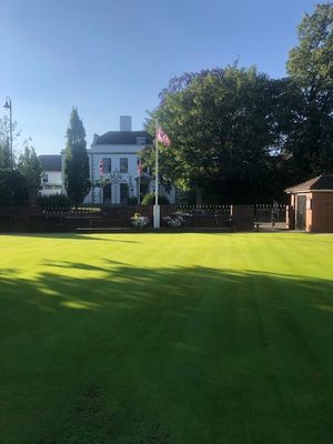 Cannock Historic Bowling green situated in the Centre of Cannock