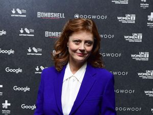Supporting image for story: Susan Sarandon joins picket line for actors’ strike alongside filmmaker son