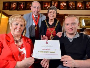 Supporting image for story: Walsall Good Samaritan given award