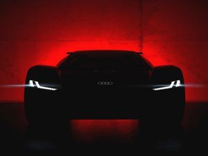 Supporting image for story: Audi teases PB18 e-tron electric supercar concept