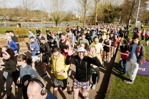 Parkrun at Telford Town Park