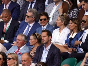 Supporting image for story: Tom Cruise among stars enjoying Wimbledon men’s singles final