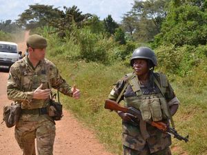 Supporting image for story: West Midlands troops return home after preparing African soldiers for dangerous assignment