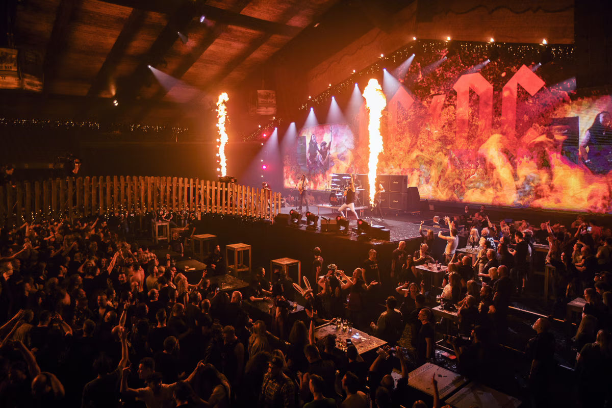 Two heavy metal tribute bands, one fantastic gig in Mid Wales in March