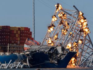 Supporting image for story: Baltimore shipping channel fully reopens after bridge collapse