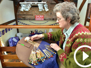 Supporting image for story: Shrewsbury Lacemakers show off their skills