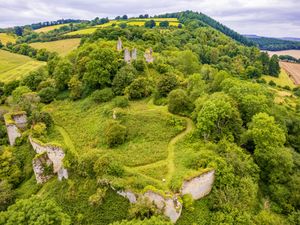 Supporting image for story: Your chance to lord it as historic 956-year-old Wigmore Castle and grounds go up for sale