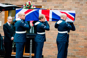 Ron Smyth's funeral