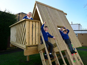 Supporting image for story: Cannock Primary School enjoys fruits of Cash for Schools win