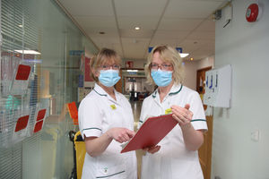 Emma Hicks, Ursula Owen and other members of the Macmillan clinical specialist occupational therapists team