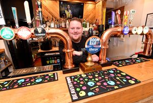 Landlord Russell Simpson said the pub had become a popular one within the community