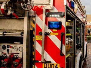Supporting image for story: Firefighters rescue dog from canal in Ellesmere
