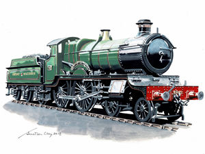 Supporting image for story: Locomotive to be talk of the town