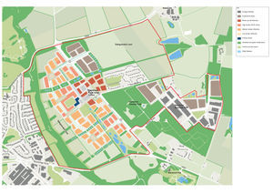 A masterplan showing the Stanmore Consortium's proposals