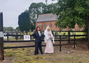 One of the scarecrows in Whixhall