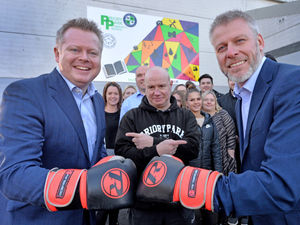 Supporting image for story: Kid gloves! Dudley based boxing club helps set up new school