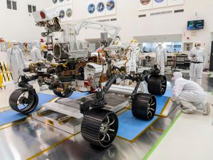 Supporting image for story: Launch of Nasa’s new Mars rover put back to end of July