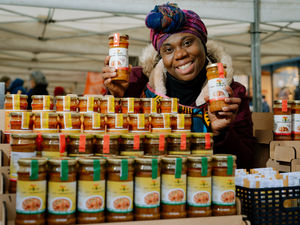 Supporting image for story: Shrewsbury stallholders raring to go as market returns for first time this year