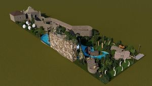 An artist's impression of how the course could look. Picture: Shropshire Council planning portal