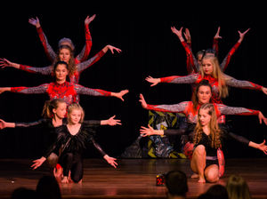 Supporting image for story: Dancers bring festive joy at Stafford show