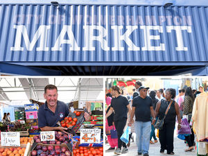 Supporting image for story: Wolverhampton's new market buzzing with customers on first day of trading
