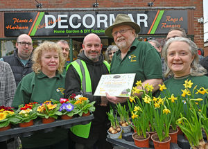 Wall Heath in Bloom makes strives to make their community as pretty as possible by planting flowers in the area