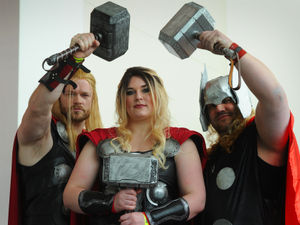 Supporting image for story: All dressed up: TV fans flock to Telford convention - with pictures