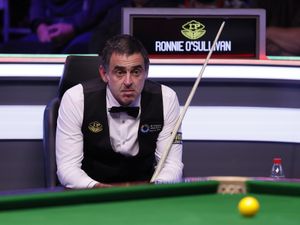 Ronnie O’Sullivan during a match at the UK Championship in York