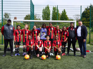 Under-14 youth team for NPV Football Academy Girls team