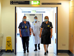 Supporting image for story: Anxiety, exhaustion and six deaths a shift: Fighting coronavirus at Russells Hall Hospital