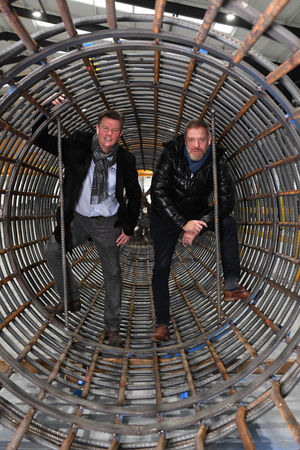 L-R: Craig Gibbons and Matthew Hague - of Total Construction Supplies