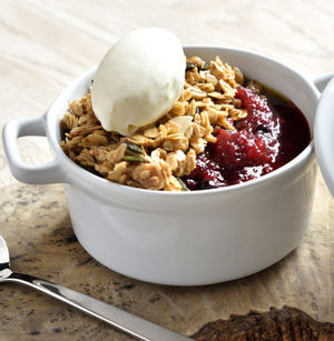 One of the dishes on offer at The New Inn