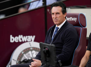 Aston Villa manager Unai Emery