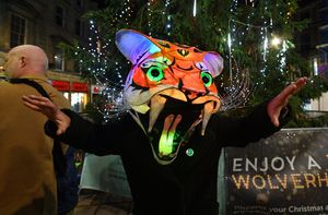 There were vivid and colourful costumes