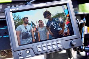 Supporting image for story: Behind the scenes with Shropshire-educated Radzi at Blue Peter