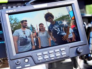 Supporting image for story: Behind the scenes with Shropshire-educated Radzi at Blue Peter