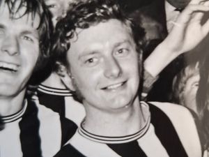 Stafford Rangers legend George Machin