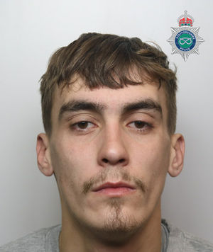 Matthew Mark Stevens, aged 24, has been jailed following a chase in Stafford